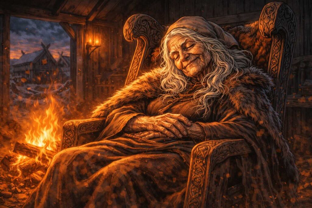 Mythscriber elli das personifizierte greisenalter nordichser mythologie
